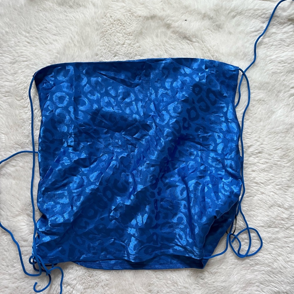 Shein tie back top